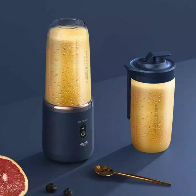 Deerma NU06 Portable Rechargeable Mini Juice Blender + 1 Extra Tumbler