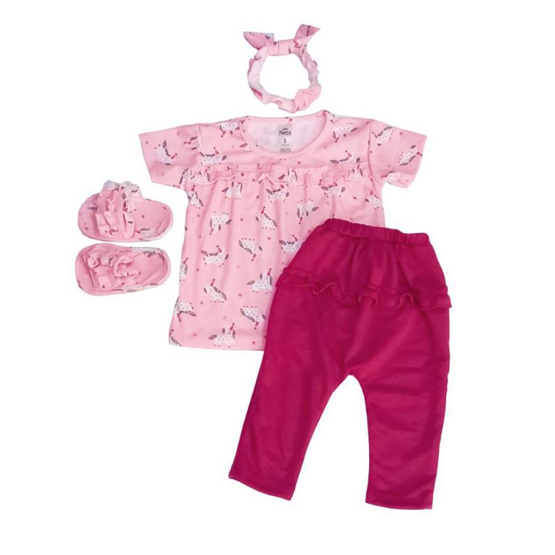 little koda tita set setelan anak lucu