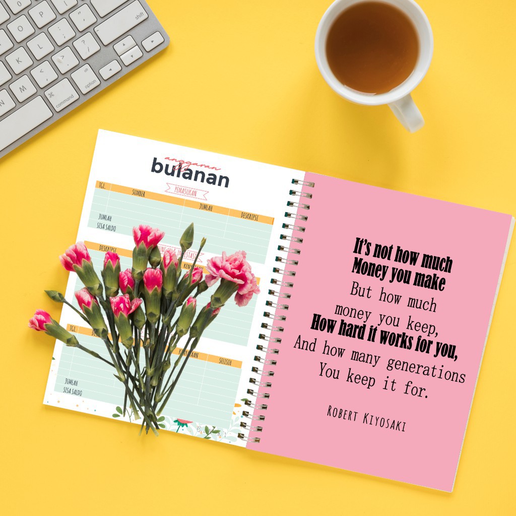 

FINANCIAL PLANNER - BUKU PERENCANAAN/CATATAN KEUANGAN/FINANSIAL