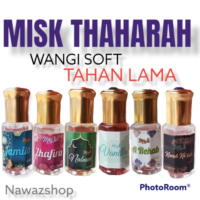 misk thaharah parfum roll on 6ml