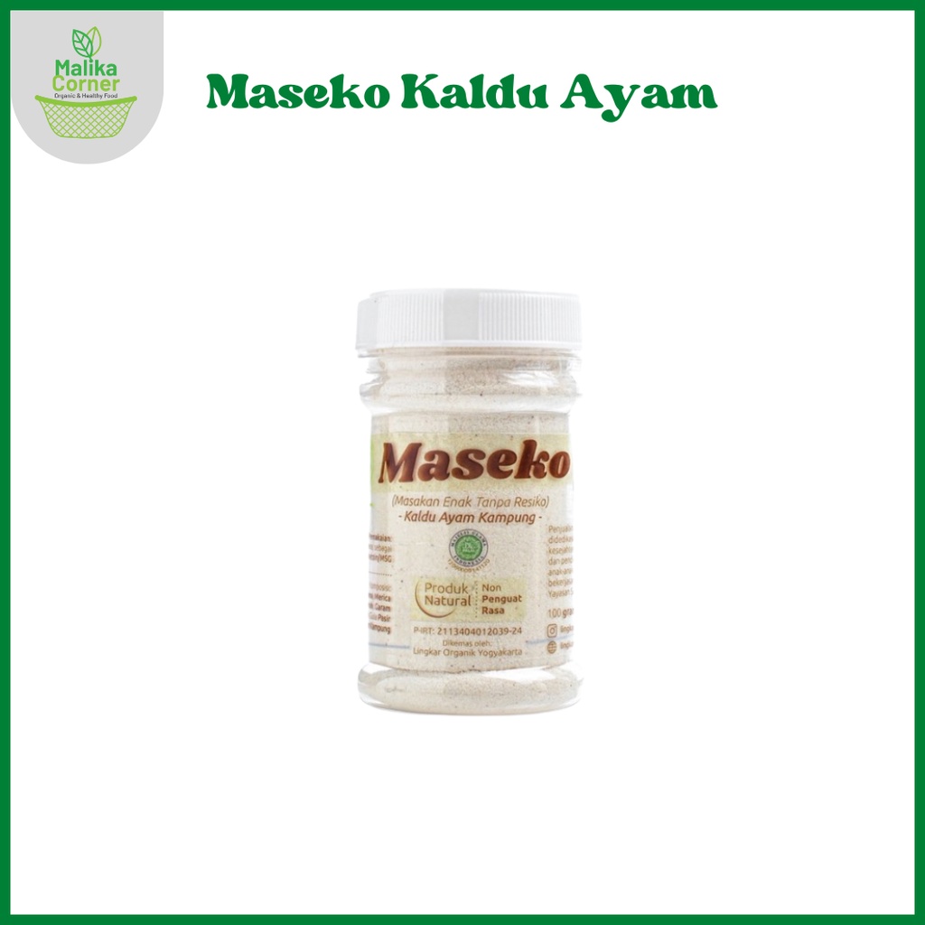 

Maseko Kaldu Ayam Lingkar Organik 100 Gram