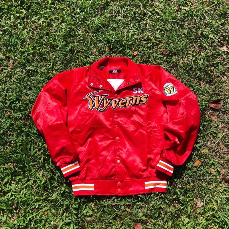 Jaket Varsity Wyverns Bordir