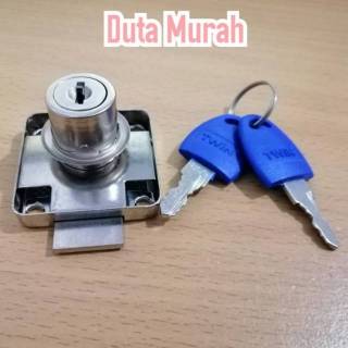  Kunci  loker Lemari  Laci 138 22 Camlock besi  chrome 