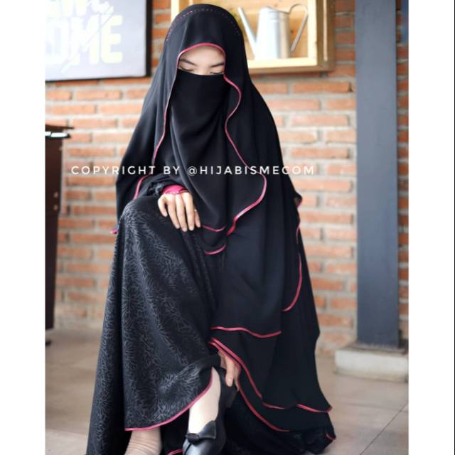 Khimar farfalla  by hijabisme ORI