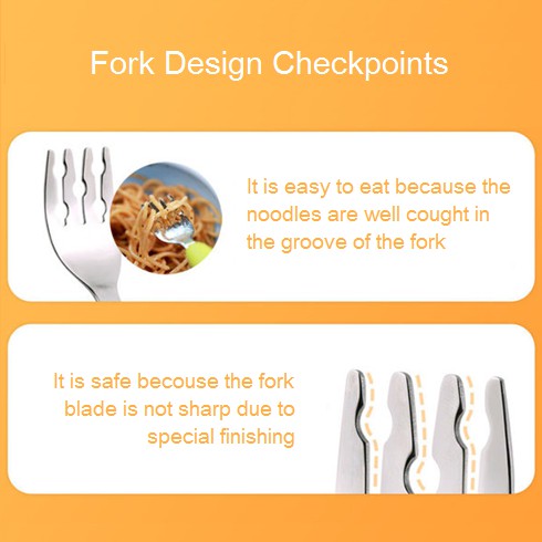 MONEE - Kids Spoon &amp; Fork