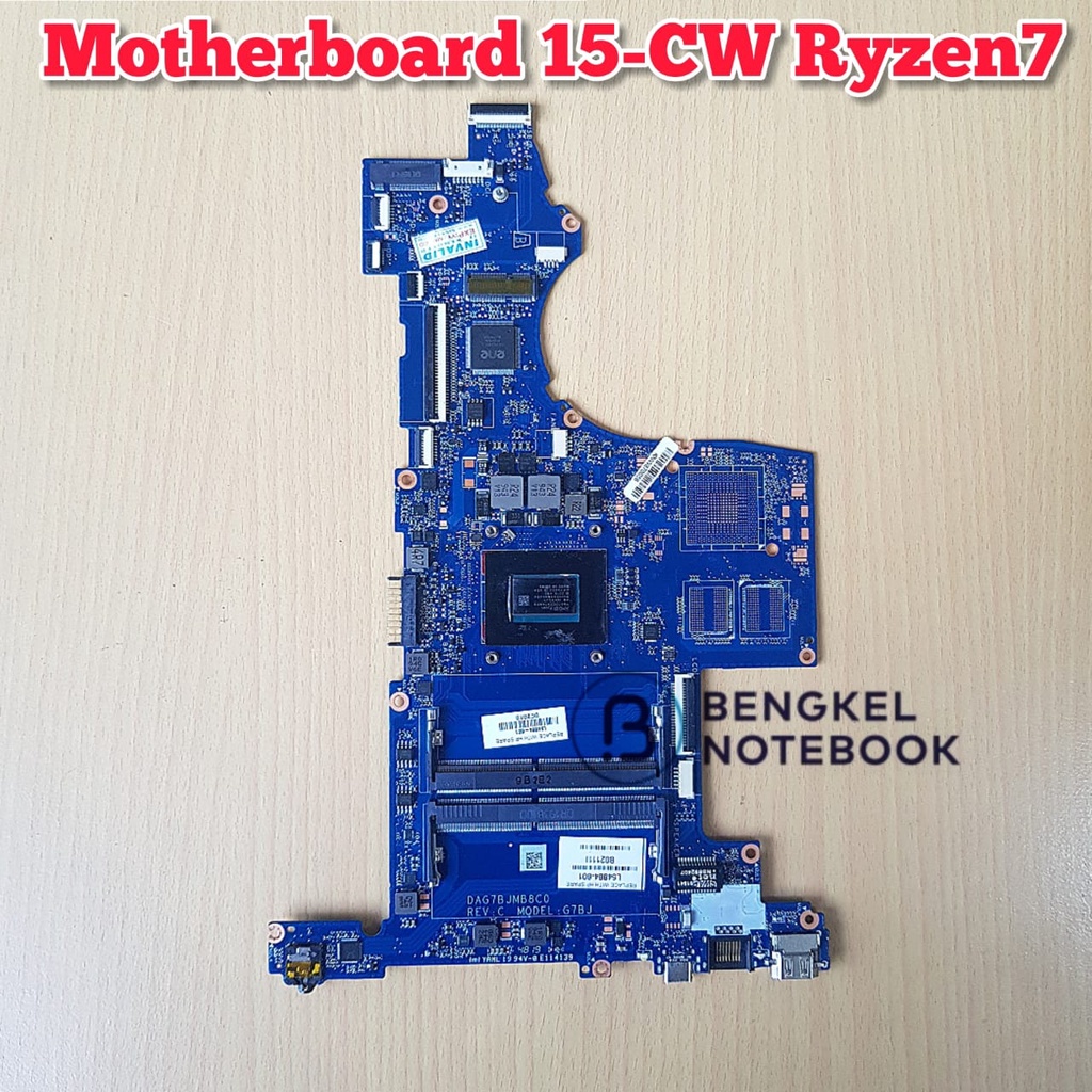 Motherboard HP 15-CW TPN-Q210 Ryzen7 YM2500 R5-2500 L22762-001 L22762-601 DAG7BFMB8D0 DAG7BJMB8C0