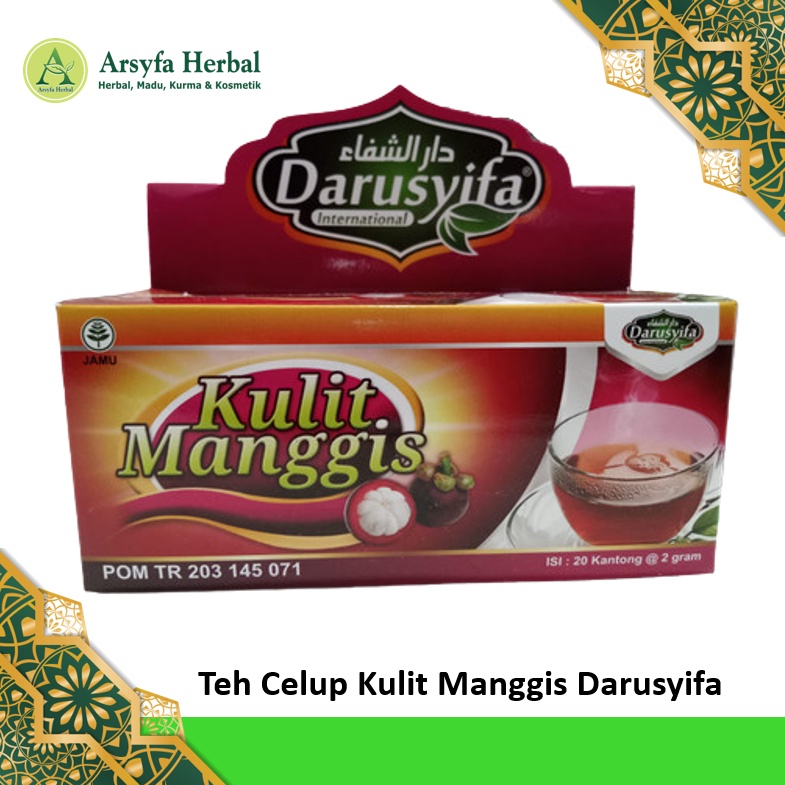 

Teh Celup Kulit Manggis Anti Kanker dan Tumor Darusyifa Alami
