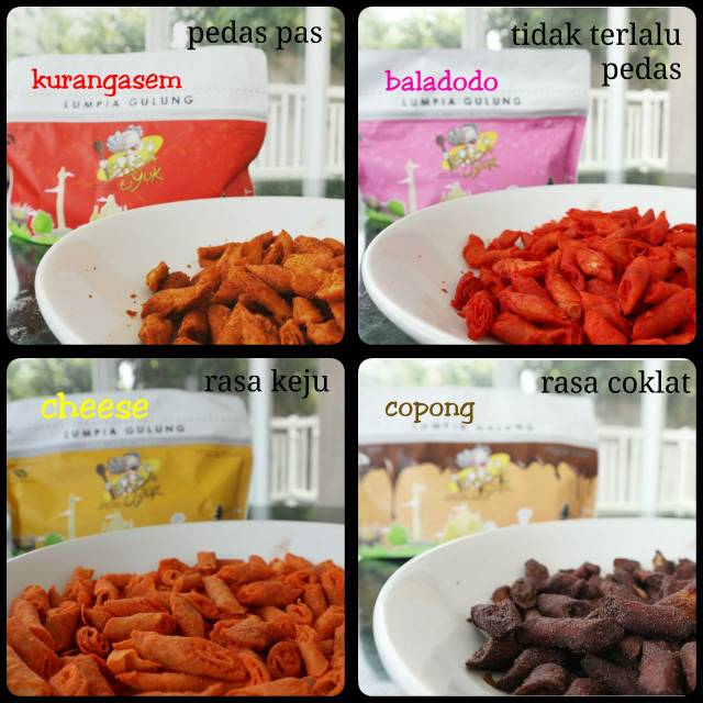 Baba uyuk lumpia gulung