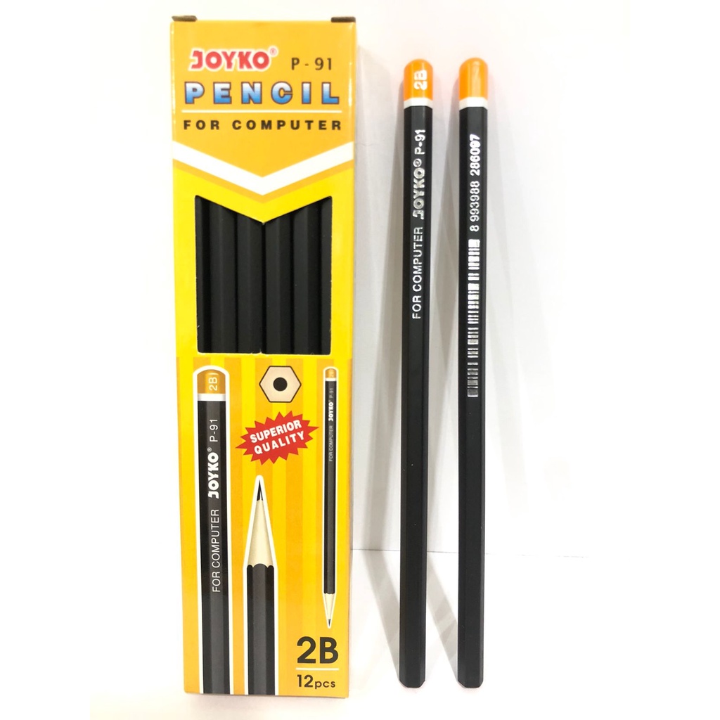 PENSIL JOYKO 2B P-91 FOR COMPUTER 1PCS [SWEETSPACE]