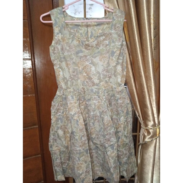 Floral Vintage 60's Dress