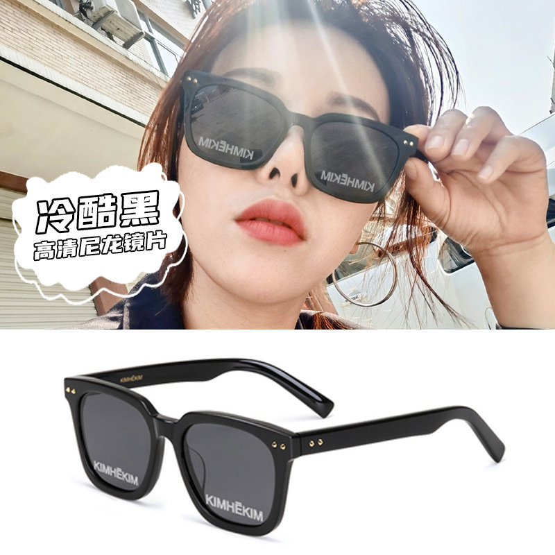 (YUZHU) COD kimhekim Korean Style Ulzzang Candy Color Sunglasses Untuk Wanita Retro Shades Untuk Wanita/Pria