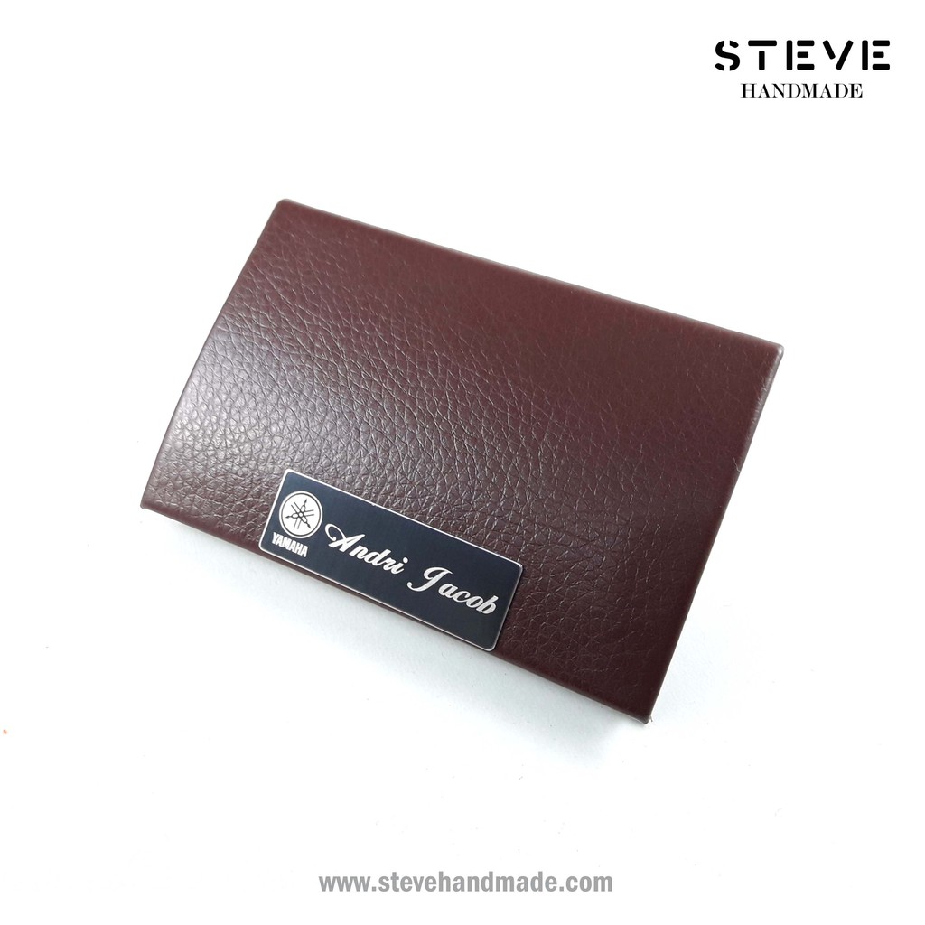 Tempat Kartu Nama Name Card Holder Dompet Kartu Kredit Credit Card Wallet CH0028 Custom Nama &amp; Logo