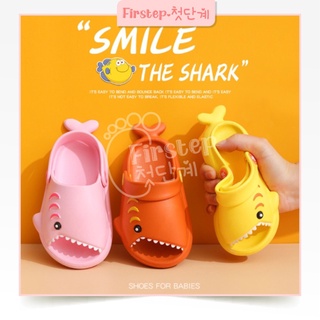 Firstep ❤️ Sandal Baby Shark Sandal Hiu Sandal Anak Lucu Sandal Import Sandal Karet Import