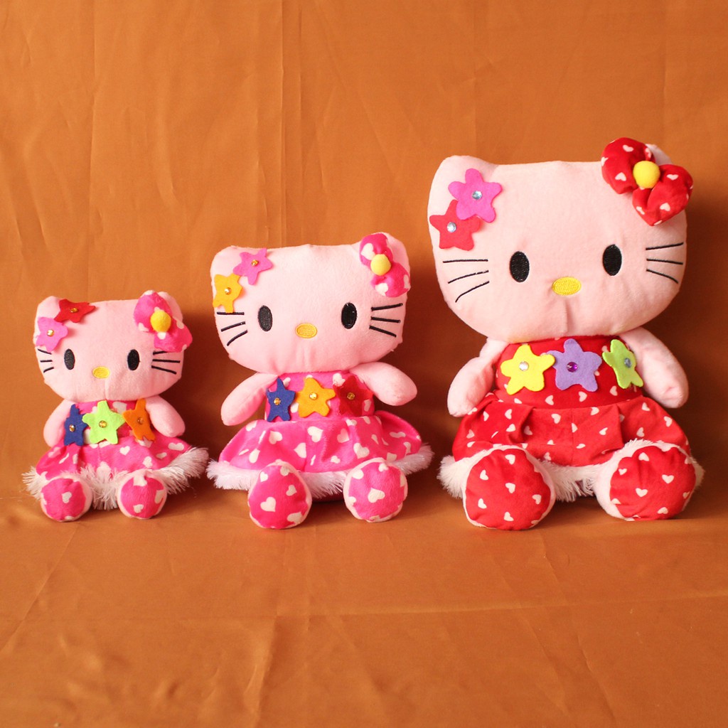 Boneka Hello kitty Rok Dress Pita Berlabel SNI