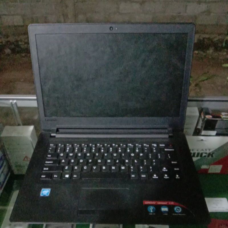 Laptop merk lenovo ideapad 110