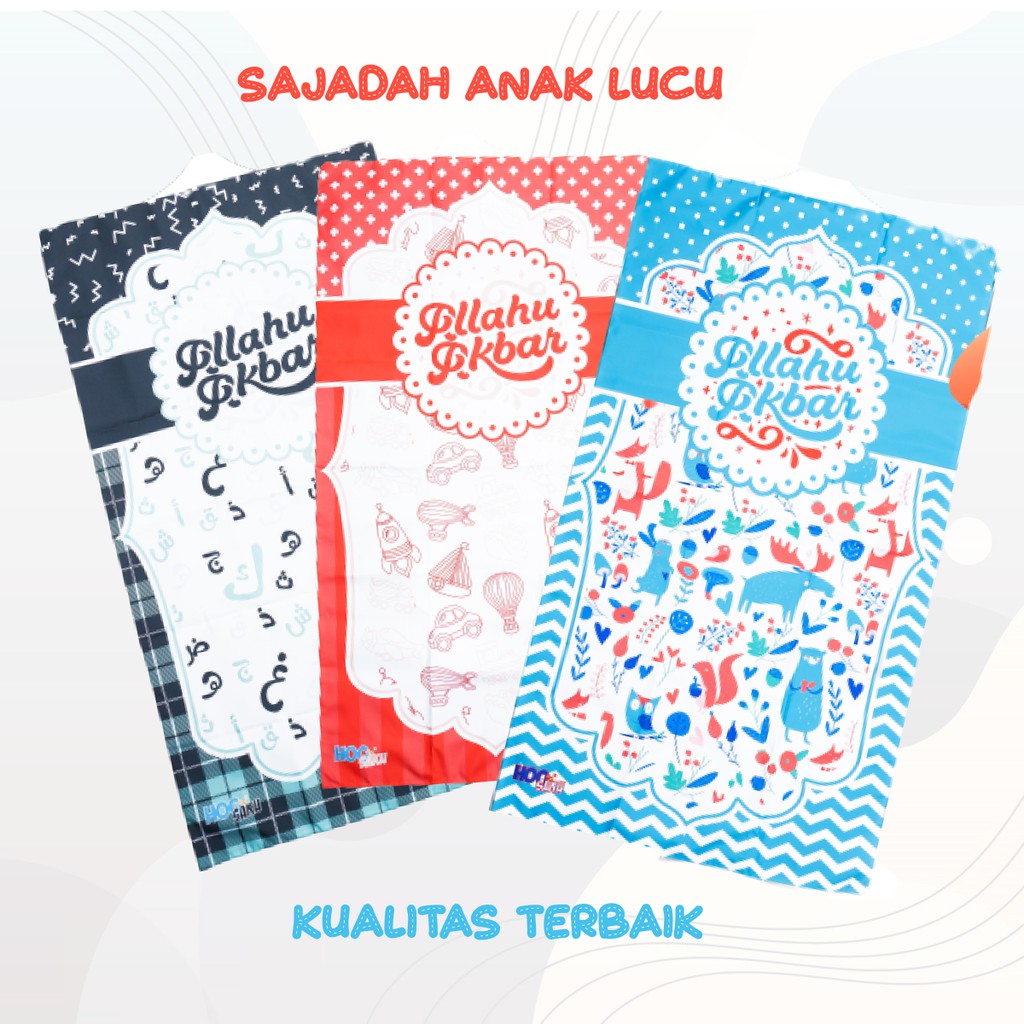 SAJADAH ANAK/SAJADAH SAKU ANAK/SAJADAH ANAK LAKI LAKI/SAJADAH ANAK PEREMPUAN