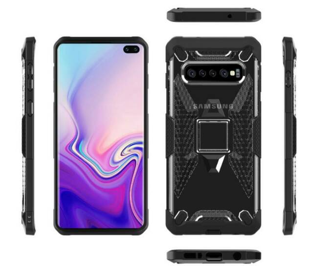 SAMSUNG S10 CASE ARMOR COMPOSITE CASING SOFTCASE SILIKON