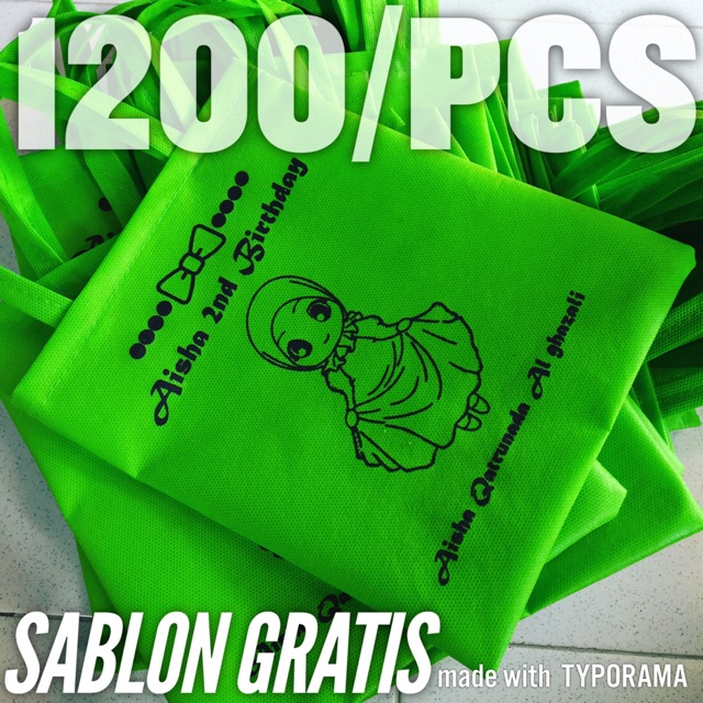 

TAS ULANG TAHUN MURAH F20.25