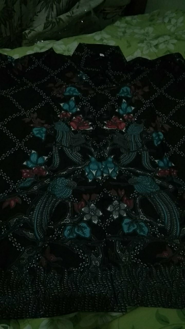 Batik Couple Keluarga Sania Ruffle Ori Ndoro Jowi Dnt Jaring