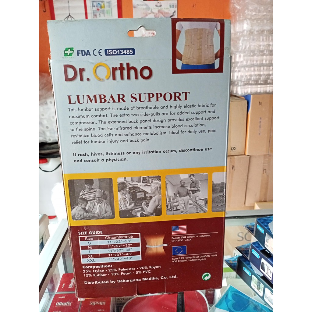 DR ORTHO Lumbar Support WB-527 l Korset Pelangsing