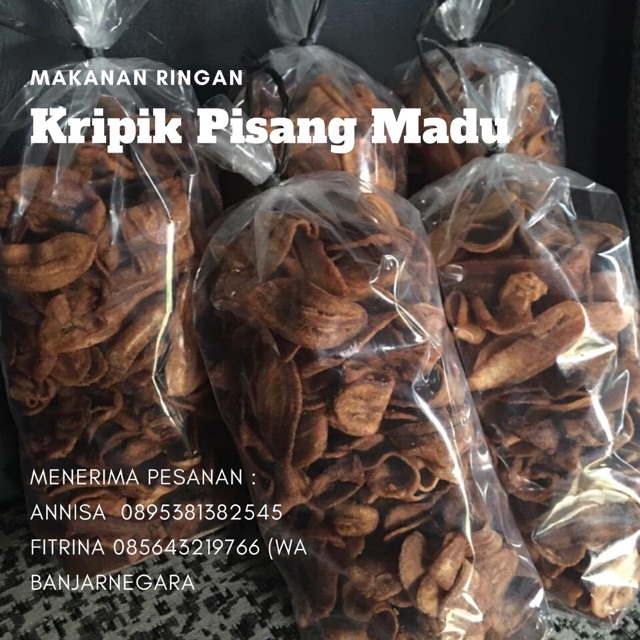 

keripik pisang madu