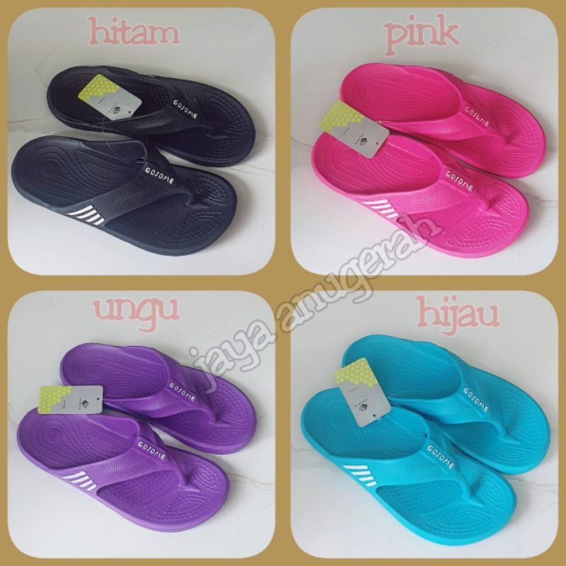 SANDAL JAPIT REMAJA PRIA DAN WANITA MERK GOSOME BAHAN RINGAN DAN HALUS