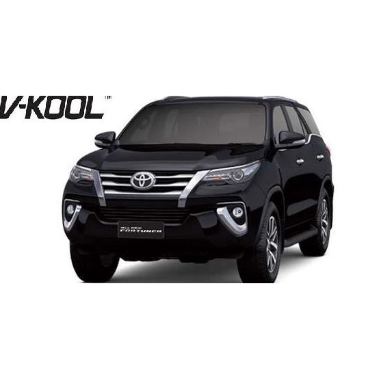 Kaca Film V-Kool Depan 40 Samping Belakang VIP Fortuner