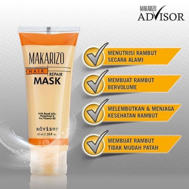MAKARIZO ADVISOR HAIR REPAIR MASK  15ML