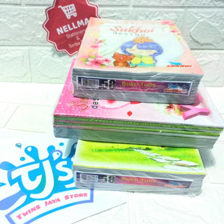 

(F5A8) ★ Buku Tulis isi 58 Lembar MURAAAHHH SUKHOI (10 Buku) //Sudah@promo