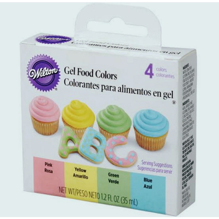 

Wilton Pastel Gel Icing Color Set-4