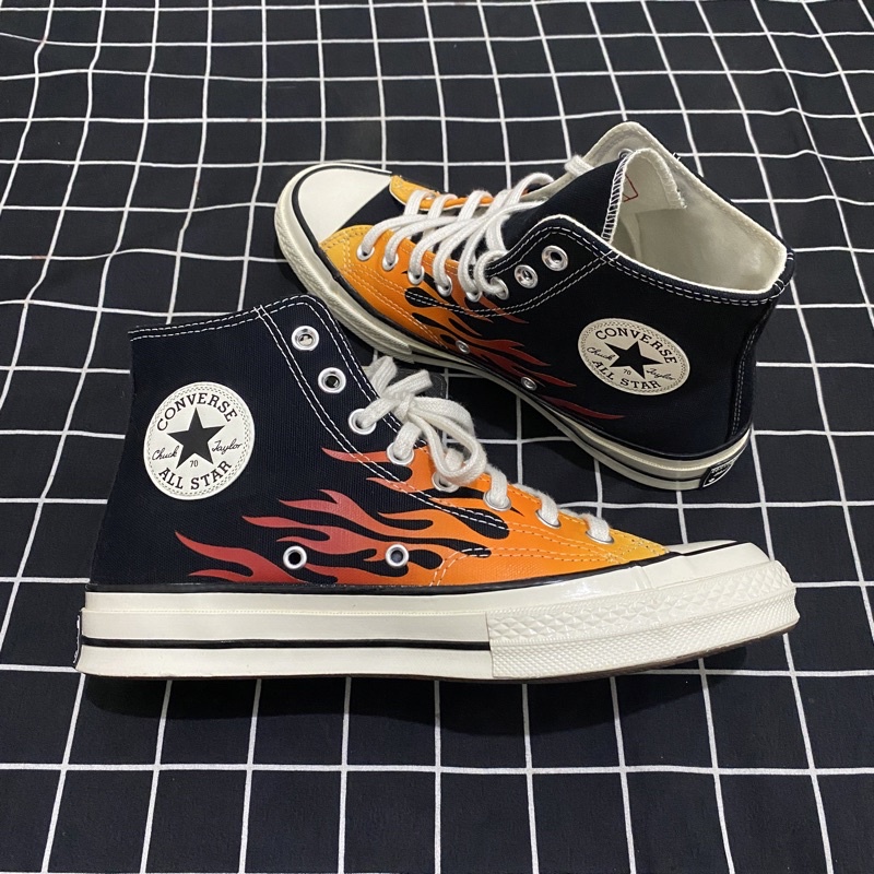 converse fire high tops