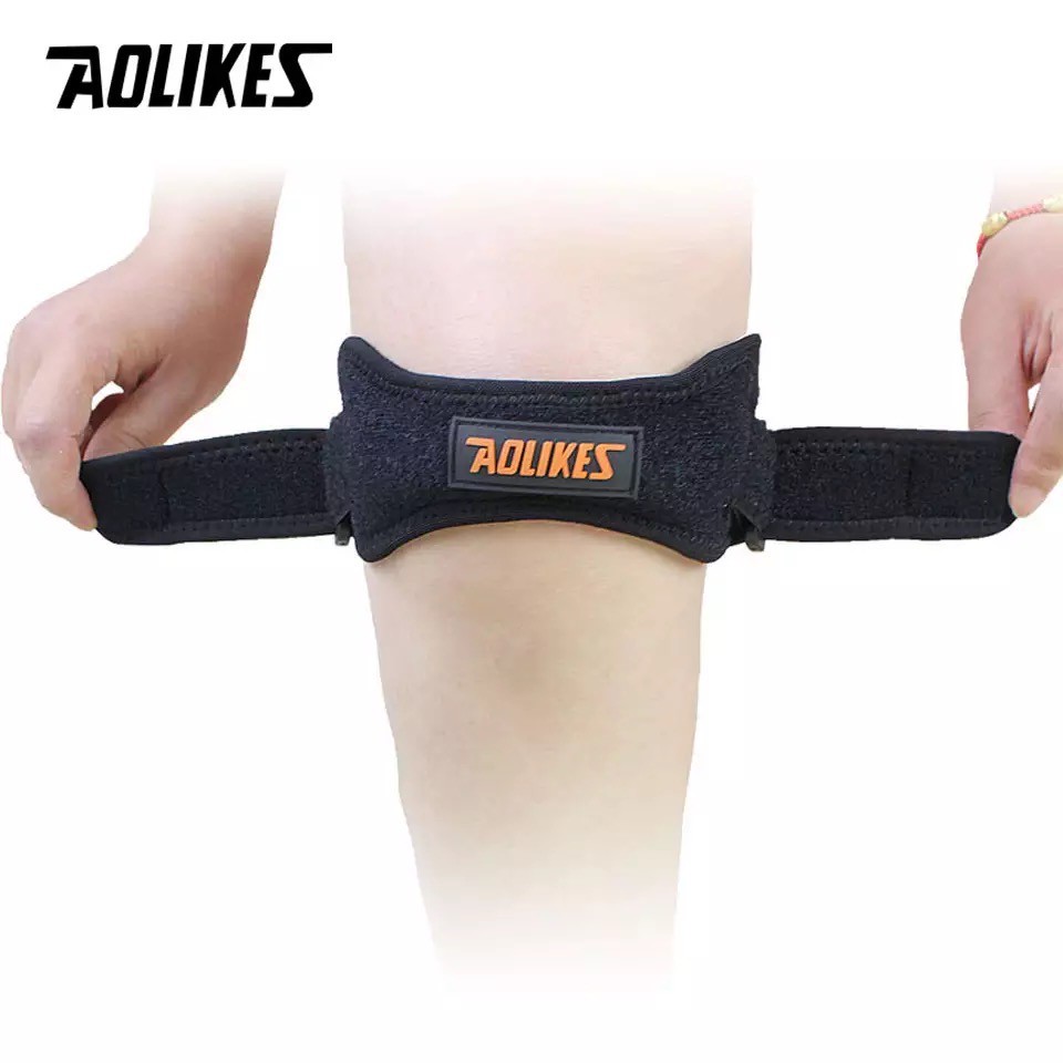 AOLIKES 7918 Premium Knee Patella Single + Silicon / Knee Support