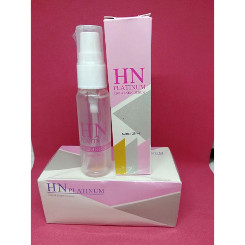 Cream Hn platinum plus serum Hn BPOM