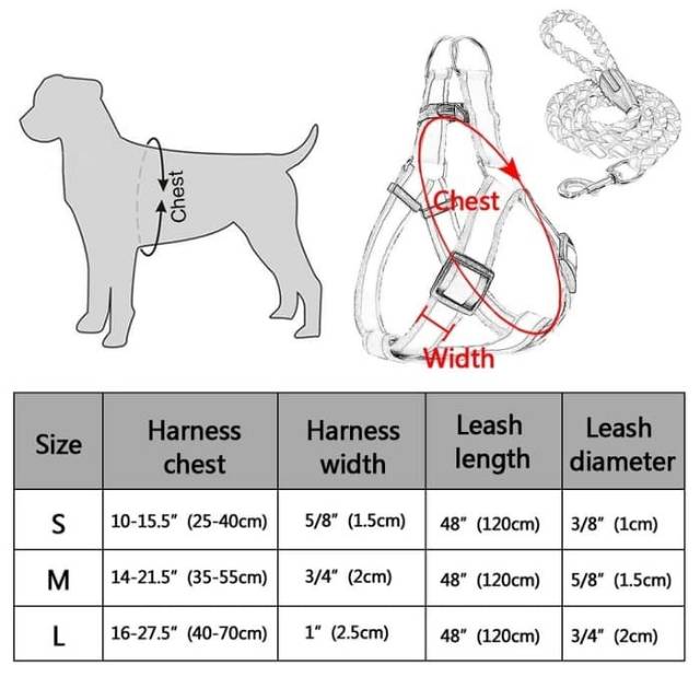 Tali Tuntun Harness &quot;REFLEKTIVE&quot; Anjing Kecil