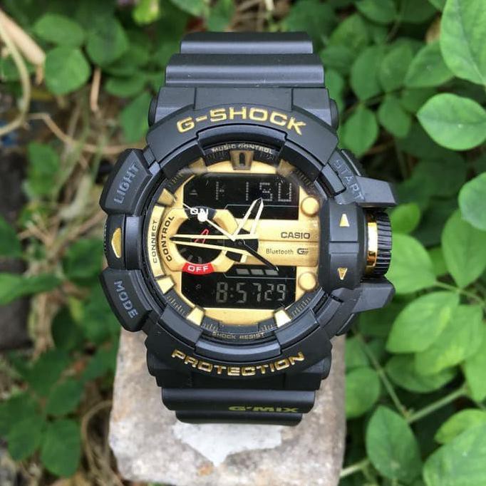 BARU JAM TANGAN CASIO G-SHOCK GBA 400 GMIX BLACKGOLD HIGH QUALLITY