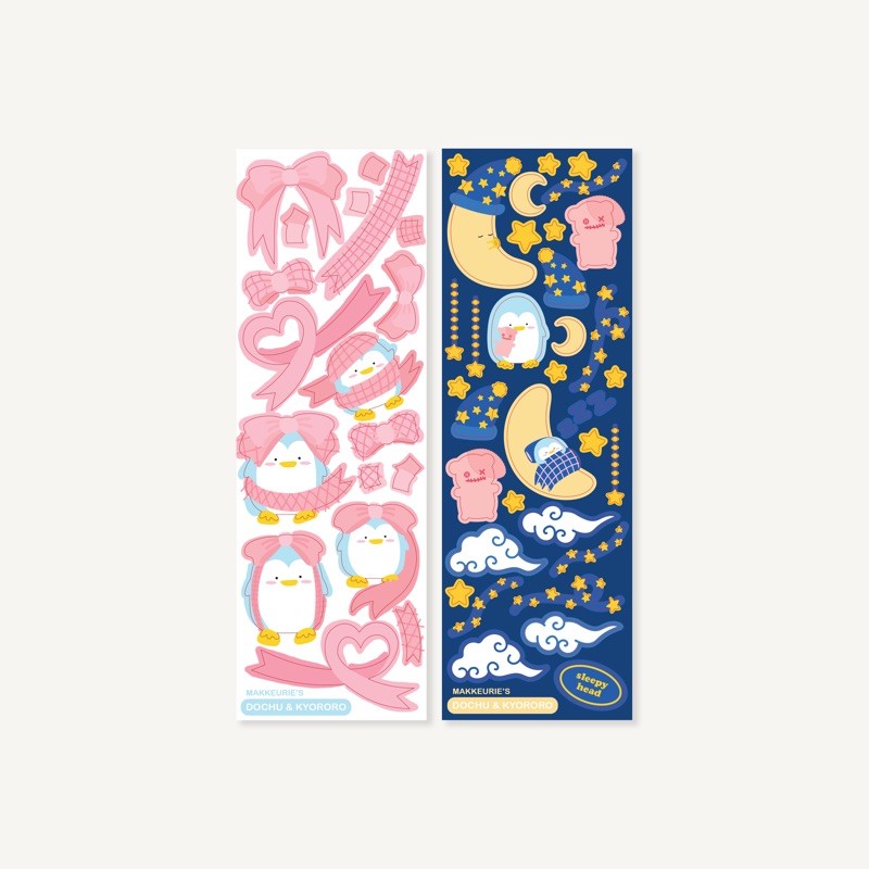 

Dochu & Kyororo Sticker Series (cutting)
