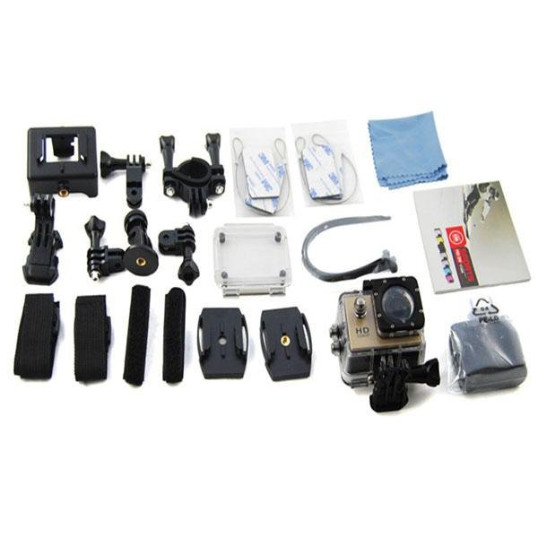 Termurah               XCOM X1 Action Camera 4K Ultra HD - 16MP - WIFI - Putih + Gratis Battery