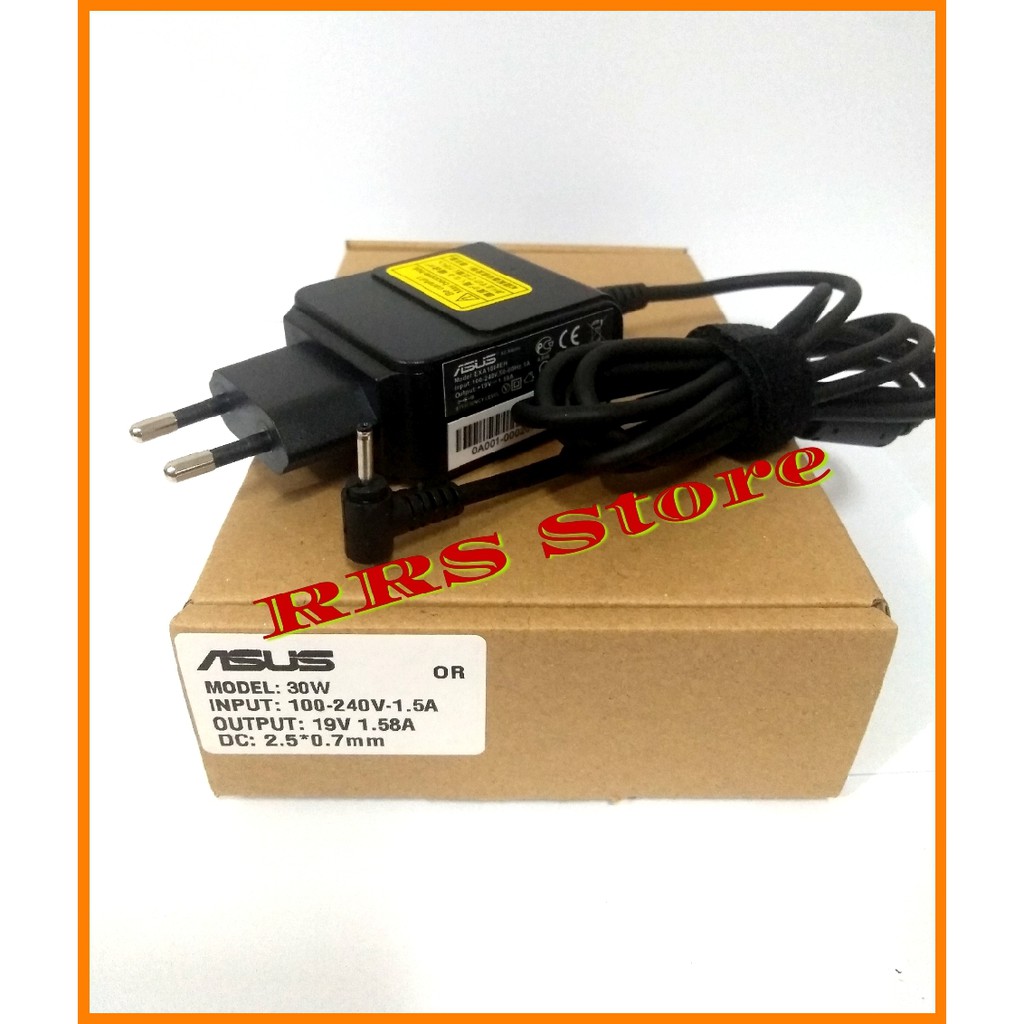 Adaptor Charger Laptop Asus Eee PC X101 X101C X101CH X101H 19V 158A Asus Netbook EEE PC 1015BX Asus Netbook EEE PC 1015PX Asus Netbook EEE PC 1025C Asus Netbook EEE PC R011PX Asus Netbook EEE PC R051BX Asus Netbook EEE PC R051CX Asus Netbook EEE PC R051PX