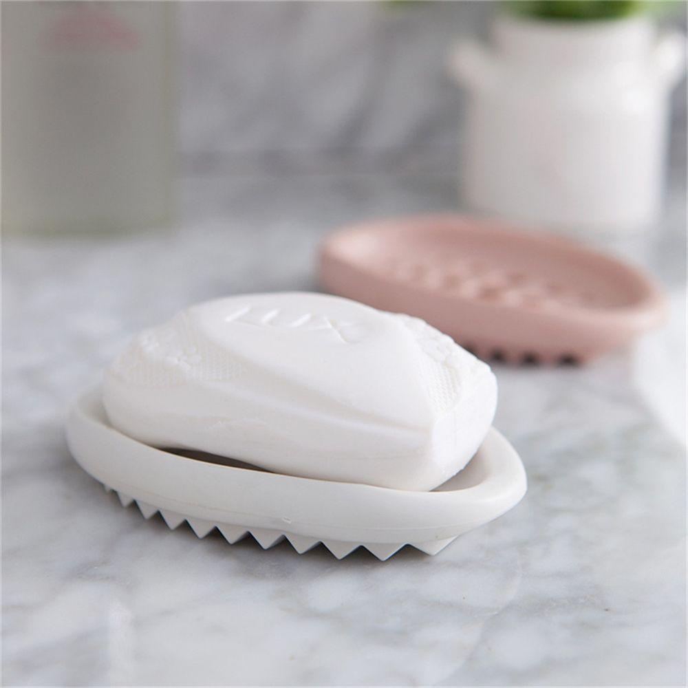 Populer Tempat Sabun Shower Tray Kamar Mandi Piring Berongga Soap Stand Box