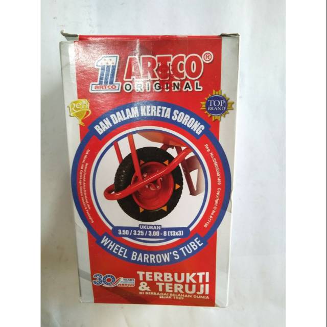 BAN DALAM BEKO KERETA SORONG GEROBAK ARTCO WHEEL BARROW'S TUBE