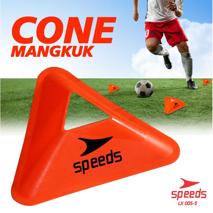 Cone Mangkuk SPEEDS 1 pcs Alat Olahraga Latihan Kun Mangkok Marker Sports Terbaru 005-5