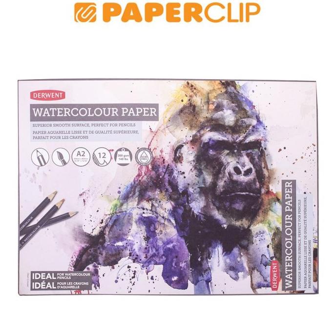 

WATERCOLOR PAD DERWENT A2 300GSM 2301972 ---READY---