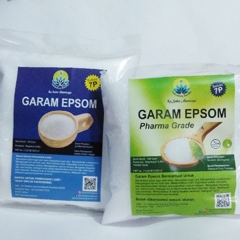 

Garam Inggris Garam Epsom 2 pack Garam berendam Garam Batu Empedu Garam Inggris