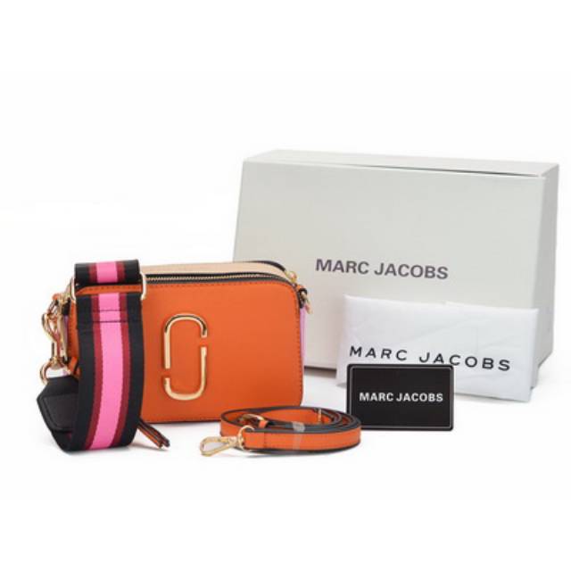 Tas Marc Jacobs Snapshot New Colorblock Orange AP8791