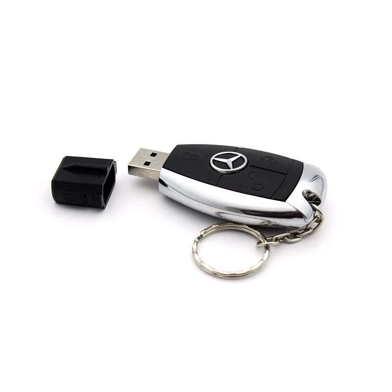 Flash Disk USB Portable Bentuk Kunci Mobil Benz 1TB