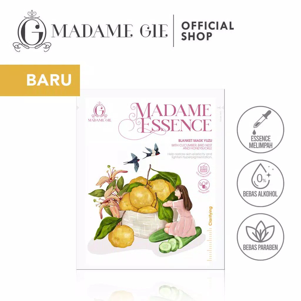 Madame Gie Madame Essence Blanket Mask - Skincare Masker