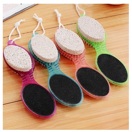 Alat Asah gosok kaki callus / foot file batu apung sikat pedicure gosok kaki batu sikat manicure