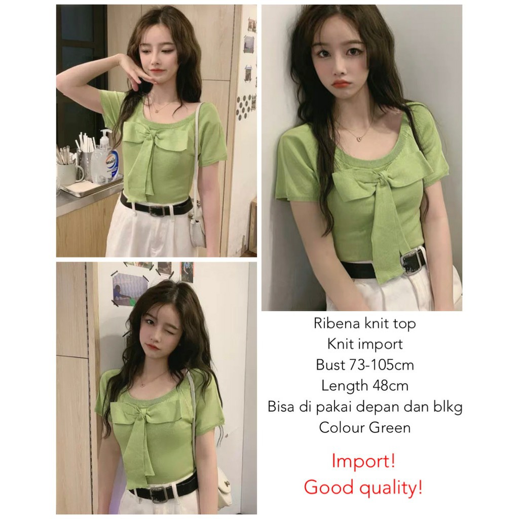AHS - PP - RIBENA KNIT TOP IMPORT