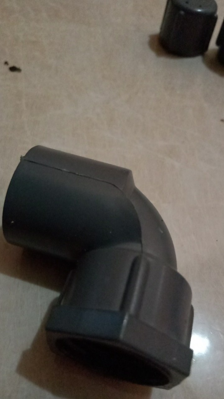 Jaya Ori Knie Drat Dalam Pvc Ts 3/4 Faucet Knie Pvc Elbow Drat Dalam Knee Drat Dalam