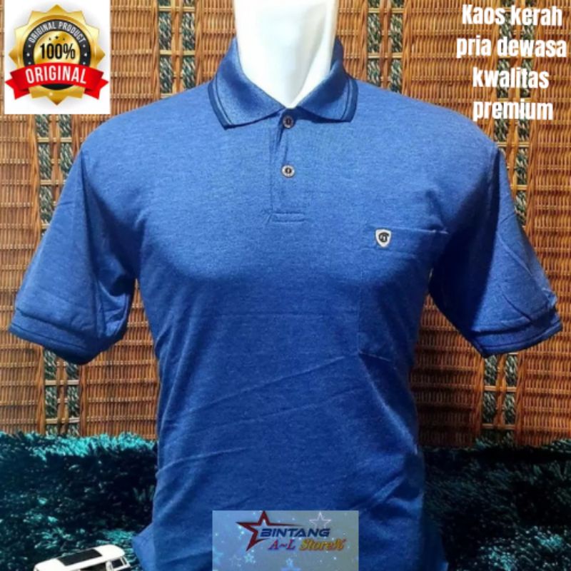 PROM PAKET 3pcs Kaos Kerah Pria/Kaos Polo Shirt Pria paket 1pcs L/Xl/XXL / Kaos kerah pria dewasa / kaos kerah premium